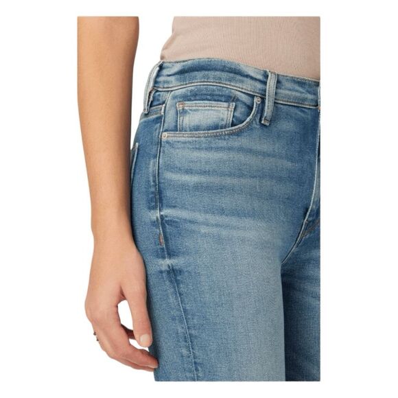 Hudson Barbara High-Rise Bootcut Crop Jeans Blue Medium Indigo Wash Denim 30 - Picture 6 of 13